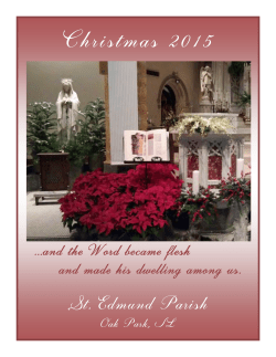 Christmas 2015 - St. Edmund Parish