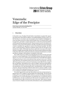 Venezuela - Edge of the Precipice.docx