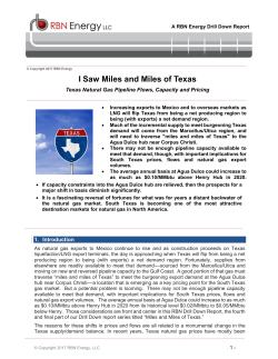 I Saw Miles and Miles of Texas