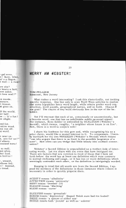Merry Am Webster! - Digital Commons @ Butler University