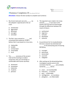 englishforeveryone.org Directions: Choose the best word(s) to