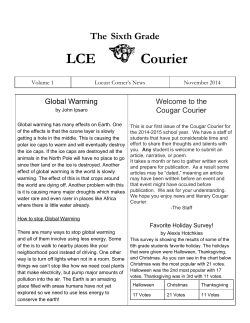 LCE Courier - New Richmond Schools