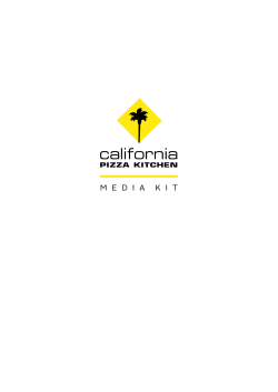 Media Kit - California Pizza Kitchen Australia Home Page