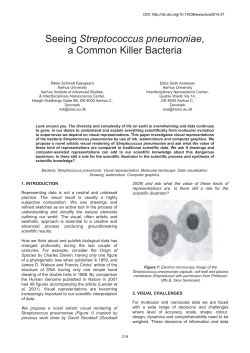 Seeing Streptococcus pneumoniae, a Common Killer Bacteria
