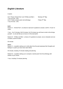 English Literature - Beaconsfield School