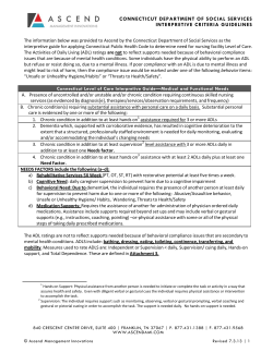 connecticut department of social services