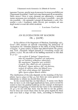 AN ELUCIDATION OF MACHON FR. 5 (GOW)