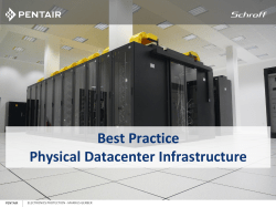 Best Practice Physical Datacenter Infrastructure