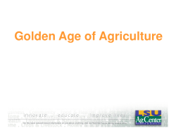 Golden Age of Agriculture