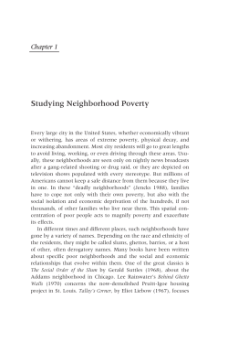 Chapter 1 - Russell Sage Foundation