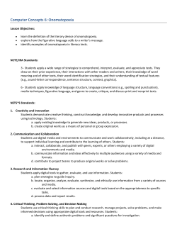 Computer Concepts 6: Onomatopoeia