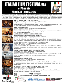 the schedule in PDF - Italian Film Festival USA