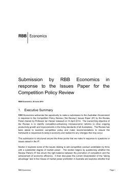 227 KB - Competition Policy Review