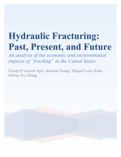 Hydraulic Fracturing: Past, Present, and Future