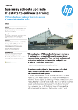 Guernsey schools upgrade IT estate to enliven learning