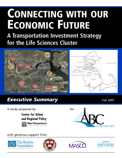 A Better City - Life Sciences Report