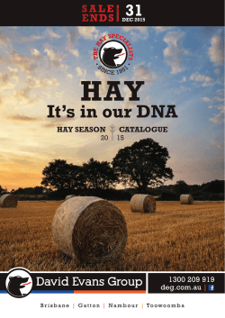 new holland - David Evans Group
