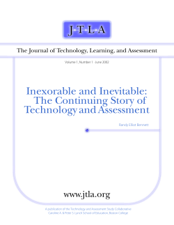 Inexorable and Inevitable: The Continuing Story of Technology and