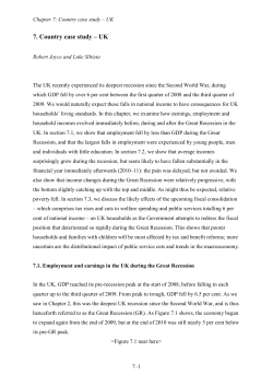 7. Country case study &ndash; UK - Institute for Fiscal Studies