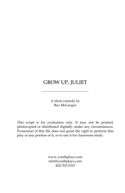 grow up, juliet