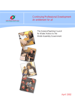 Continuing professional development an entitlement for all