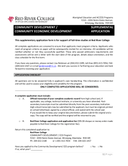 COMMUNITY DEVELOPMENT / COMMUNITY ECONOMIC