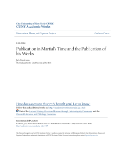 - CUNY Academic Works