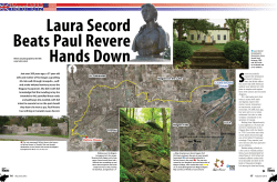 Laura Secord Beats Paul Revere Hands Down Written and