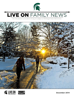 December 2014 - Live On - Michigan State University