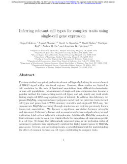 Inferring Relevant Cell Types For Complex Traits Using Single