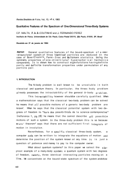 Quaiitative Features of the Spectrum of One