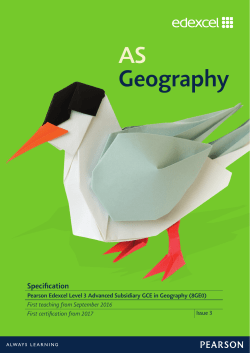 AS specification | PDF 1.3 MB - Edexcel