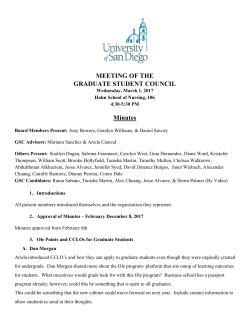 Minutes - University of San Diego