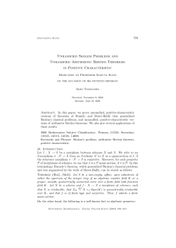 Unramified Skolem Problems and Unramified Arithmetic Bertini