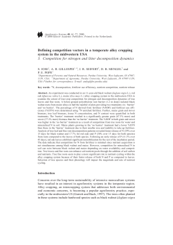 Jose, S., A.R. Gillespie, J.R. Seifert, D.B. Mengel, P.E. Pope. 2000