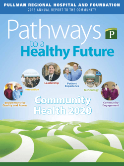 2013 Annual Report to the Community