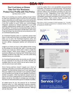 Protect Your Profits with This Policy