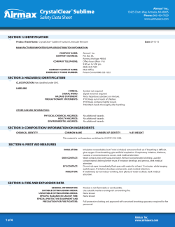 SubLime&trade; SDS - The Pond Guy