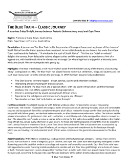 the blue train &ndash;classic journey