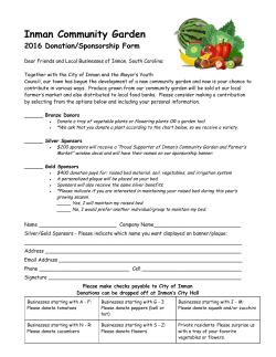 Inman Community Garden