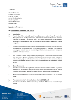 Hamilton City Council - Annual Plan 2017-18