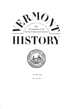 Scots Among the Yankees - Vermont Historical Society
