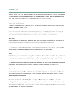 Keeping It Fun - RunForIt.Program