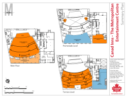 The MET Room Floor Plans - The Metropolitan Entertainment Centre