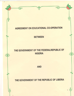 Education Agreement July 2014