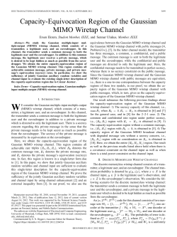 Capacity-Equivocation Region of the Gaussian MIMO