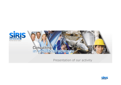 SIRIS`s presentation