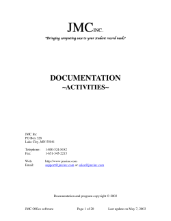 documentation