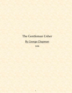 The Gentleman Usher