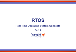 real time operating system part 2